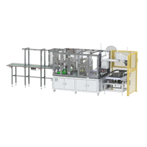 Pouch cell case forming machine